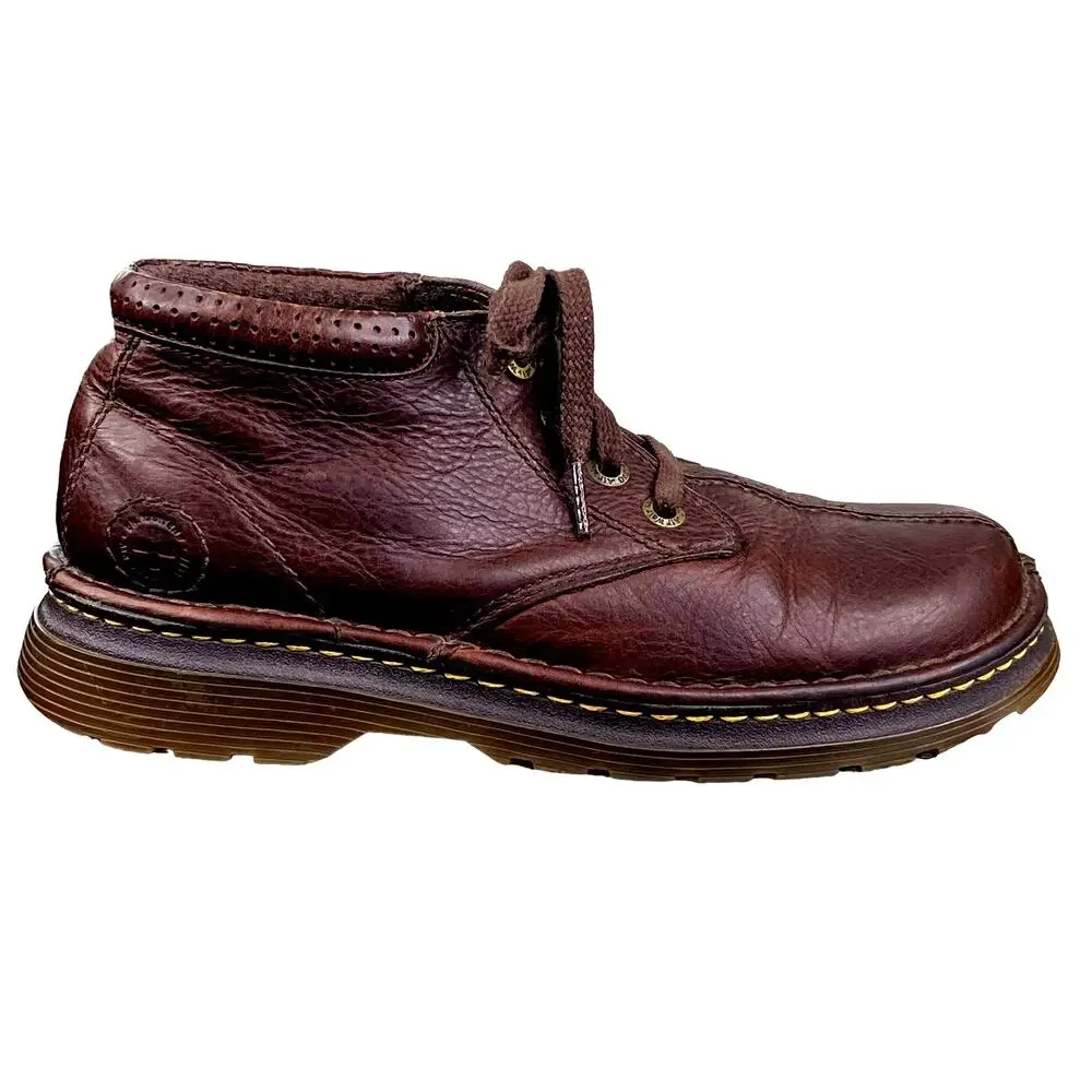 Dr. Martens Unisex Marty Brown leather Chukka Boot Size M 9 W 10